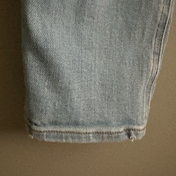 Rag & Bone Women's Mid Rise Ankle Skinny Jeans in Light Blue wash Distressed 31 - Picture 6 of 15